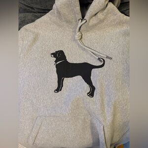 Black dog hoodie brand new